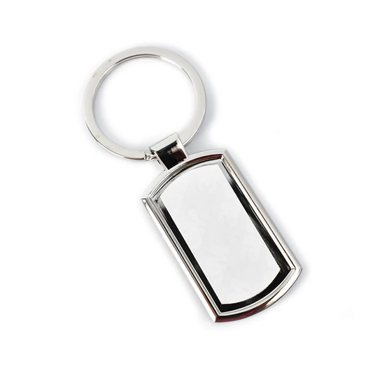 custom printed Metal keyring