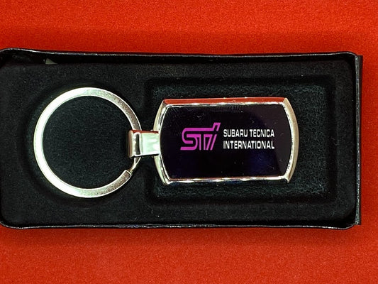 STI Metal keyring