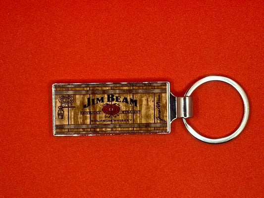 Jim Beam Metal keyring