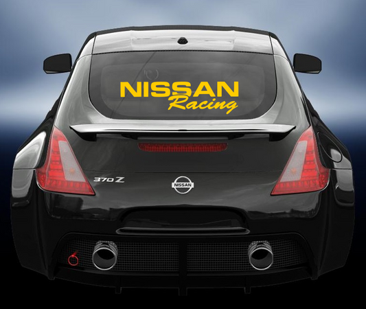 Nissan Racing vinyl sticker