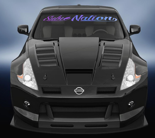 Subie Nation 1 Windscreen vinyl Banner