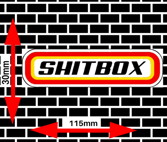 Shitbox Sticker Design 2