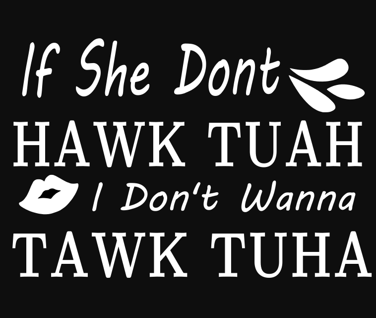 Hawk Tuah Decals