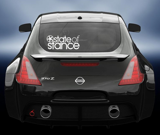 State of stance JDM style car decal