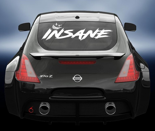 Insane car banner/decal